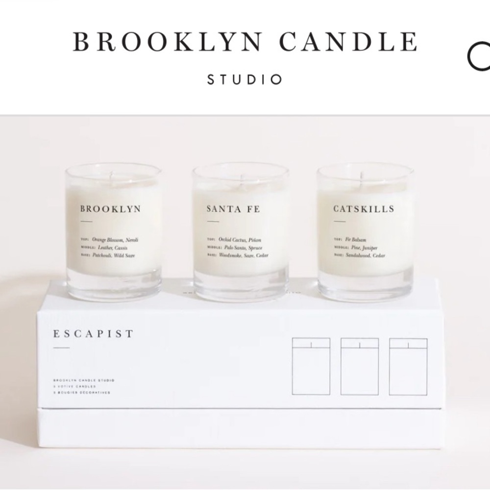 Brooklyn Candle Studio - Escapist Mini Candle Set